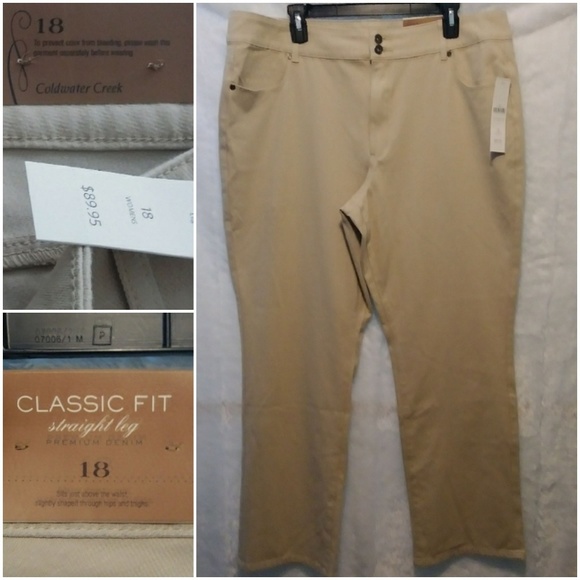 Coldwater Creek Denim - Coldwater Creek Straight Leg Jeans